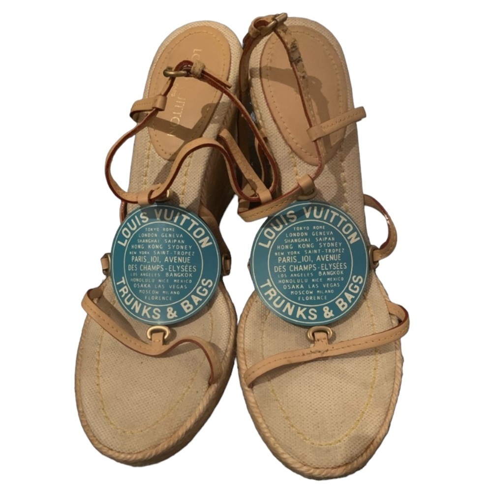 Louis Vuitton Espadrille Sandals 37